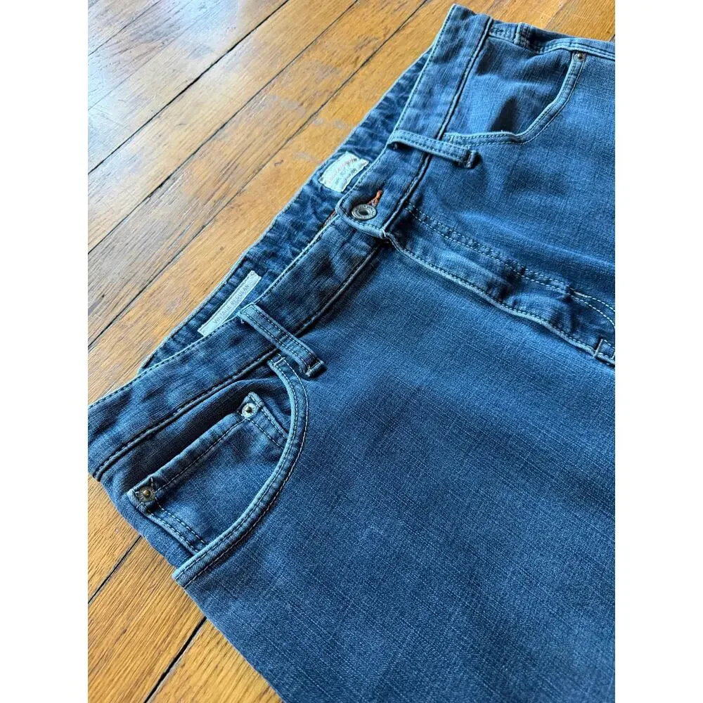 WEATHERPROOF VINTAGE 'Vintage Regular' Distressed Fleece Lined Jeans Mens sz 38